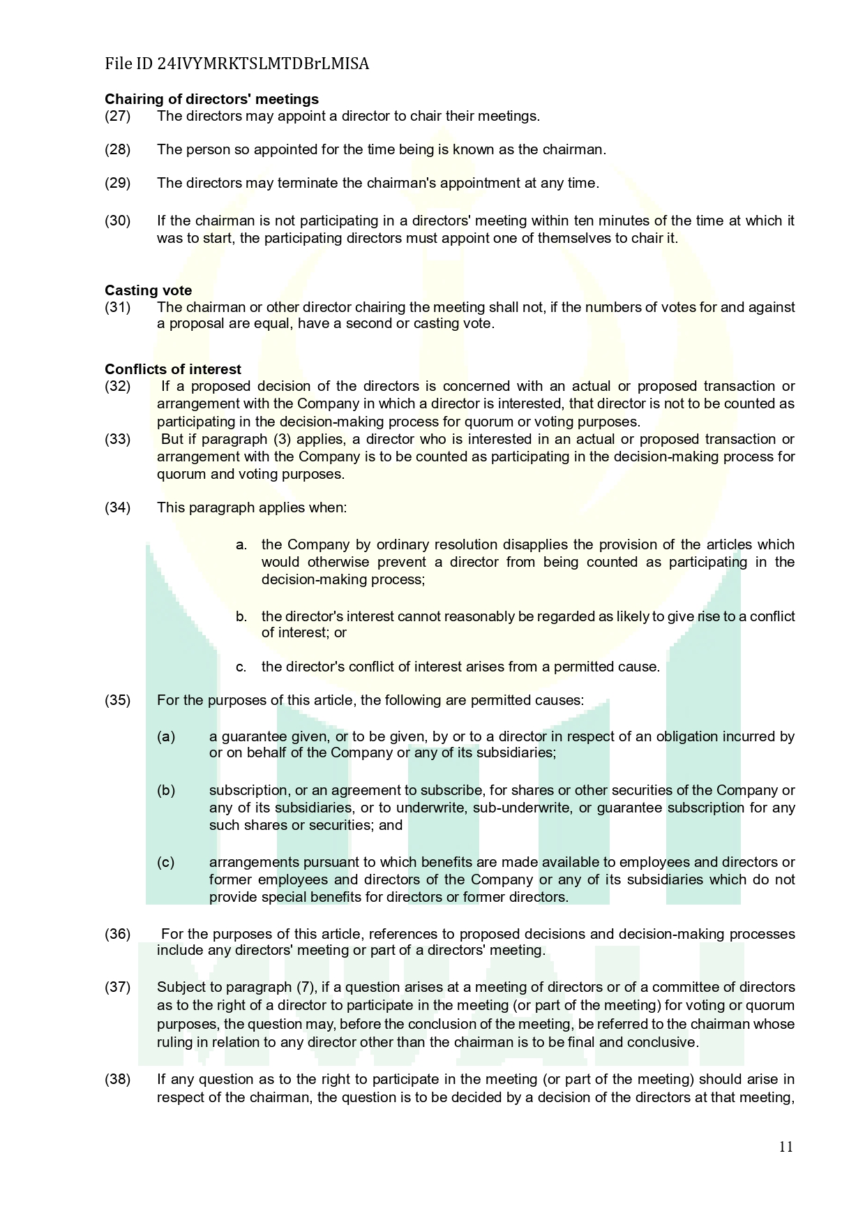 BYLAWS BrL IVY MARKETS LIMITED_page-0011