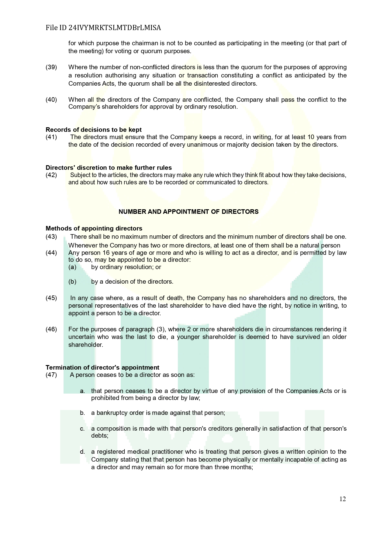 BYLAWS BrL IVY MARKETS LIMITED_page-0012