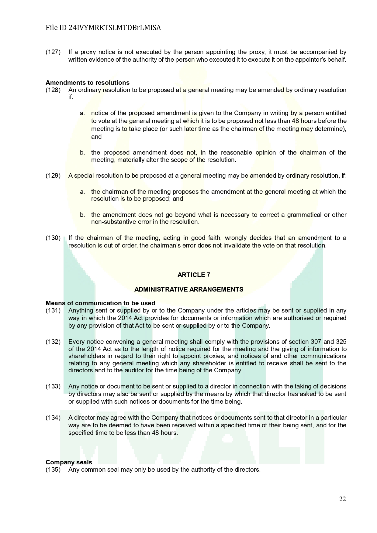 BYLAWS BrL IVY MARKETS LIMITED_page-0022